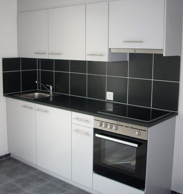 Komplette K�che + Steinplatte aus grauem Granit mit Oberbau Waschbecken  K�chenabdeckung Granitarbeitsplatte Granitplatte Steinplatte K�chenplatte K�chenarbeitsplatte